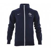 2014-15 France Nike Core Trainer Jacket (Navy)