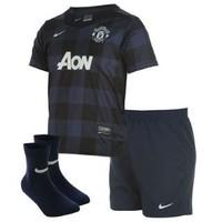 2013 14 man utd away nike little boys mini kit