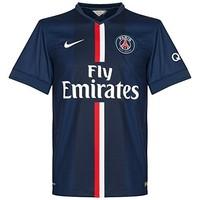 2014 2015 psg home nike football shirt midnight navywhitewhite sizemed ...