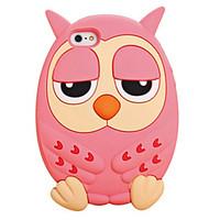 2016 Hot Fashion Top Quality 3D Cute Owl Silicone Back Phone Case Cover for iPhone 6/6S