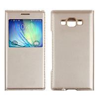 2015 new luxury view window flip leather skin case cover for samsung g ...