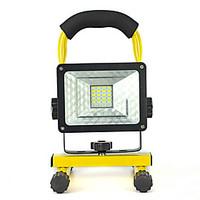 20W 24 LED Floodlight Movable Portable Rechargeable Spotlight Red Blue Warning Light Outdoor Night Emergency/Camping Light