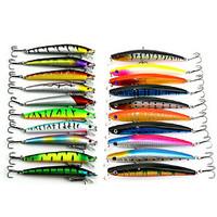 20 pcs Fishing Lures Lure Packs Multicolored g/Ounce, 9.5 CM:11.5CM mm inch, Soft Plastic Sea Fishing