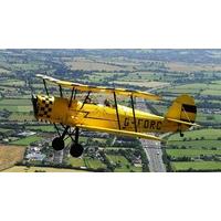 20 minute vintage biplane flight in gloucester