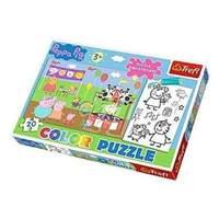 20pcs Color Puzzle - Peppa Pig