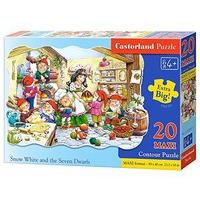 20 Piece Castorland Premium Maxi Jigsaw Snow White Dwarfs