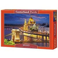 2000 Piece Castorland Jigsaw Budapest View At Dusk