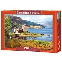 2000 Piece Castorland Jigsaw Eilean Donan Castle Scotland