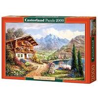 2000 piece castorland jigsaw high country retreat