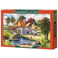 2000 piece castorland jigsaw water mill cottage