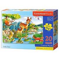 20 piece castorland premium maxi jigsaw little deers