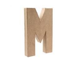 20 cm Mache Letter M