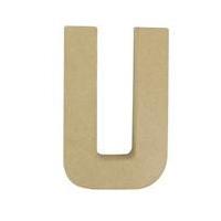 20 cm Mache Letter U