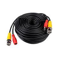 20 meters bnc video and power 12v dc integrated cable