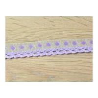 20mm ribbon lace vintage style trimming lilac