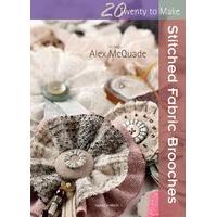 20TM - Stitched Fabric Brooches ...