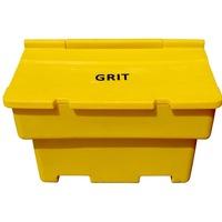 200ltr Grit Bin With 8 x 25kg Bags of Rock Salt and Hasps and Staples