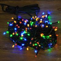 200 LED Multi-Coloured String Lights (Mains) by Kingfisher