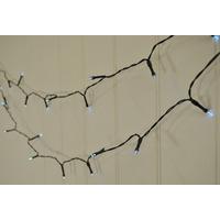200 LED White String Lights (Dual Power Solar and Battery) by Gardman