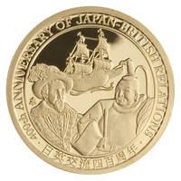 2013 400th Anniversary of Japan - British Relations Gold proof coin