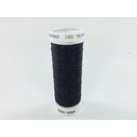 200m black transparent thread