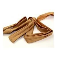 20mm stretch lycra bias binding tape copper