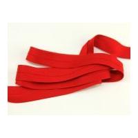 20mm cotton stretch bias binding tape red