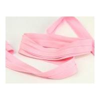 20mm Cotton Stretch Bias Binding Tape Baby Pink