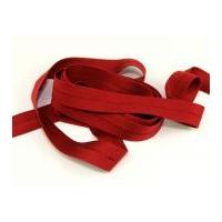 20mm Cotton Stretch Bias Binding Tape Wine