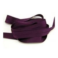 20mm Cotton Stretch Bias Binding Tape Purple