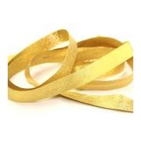 20mm Metallic Lurex Bias Binding Tape Gold