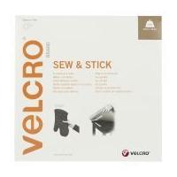 20mm Velcro Sew and Stick Hook & Loop Tape White