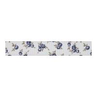 20mm Bowtique Pretty Rose Grosgrain Ribbon Navy & White