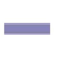 20mm Celebrate Organdie Satin Edge Silver Line Ribbon Lavender