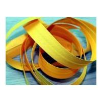 20mm prym cotton bias binding tape yellow