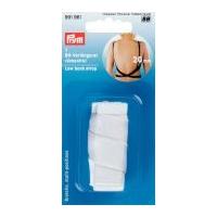 20mm Prym Low Back Bra Strap White