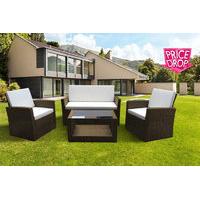 209 instead of 799 from esenti for a four piece roma rattan garden fur ...