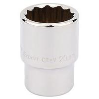 20mm 12pt Socket 1/2dr Bulk