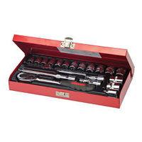20pc 3/8 Drive Metric Socket Wrench Set