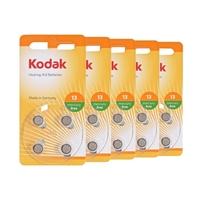 20x kodak hearing aid batteries p13 orange zinc air mercury free 5x 4  ...