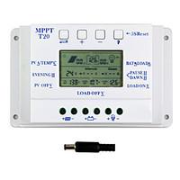 20a lcd solar charge controller 12v 24v auto switch dual timer y solar ...