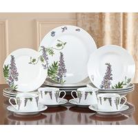 20-piece Dinner Service Set, Wisteria Design