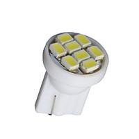 20 PCS Pure White T10 Wedge 8-SMD W5W 168 194 2825 175 LED Interior Light bulbs