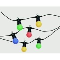 20 LED Multi Coloured Festoon Globe Fairy String Party Christmas Lights 14.5m Outdoor IP44 Compliant