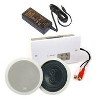 20W Analogue In-Wall Amplifier Inc Stereo Speaker