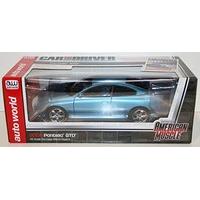 2004 Pontiac GTO Blue Car & Driver Bermuda Blue With Black Interior 1/18 Limited to 1250PC Worldwide by Autoworld AMM1025 by Auto World