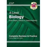 2015 A-Level Biology: Edexcel A Year 1 & 2 Complete Revision & Practice with Online Edition - Paperback