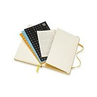 2018 moleskine maple yellow pocket weekly notebook diary 18 months har ...