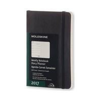 2017 Moleskine Pocket Weekly Notebook Diary 12 Months Soft