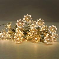 20 LED Sunflowers Warm White (16541)